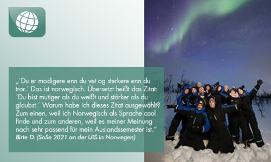 SoSe an der UiS in Norwegen SoSe 2021 an der UiS in Norwegen