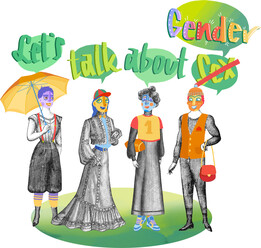 Foto Logo Let`s talk about gender Foto Logo Let`s talk about gender